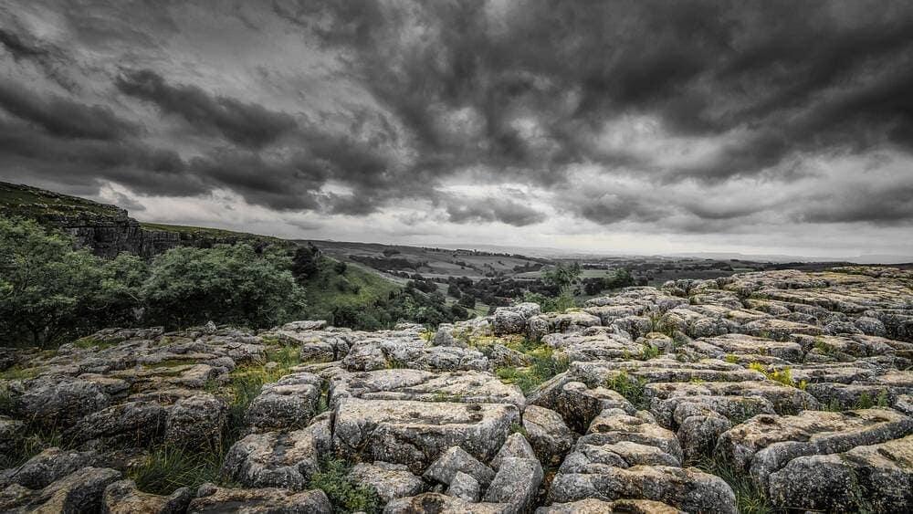 Limestone rocks