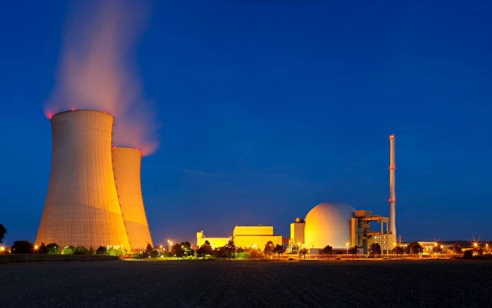 A nuclear power plant