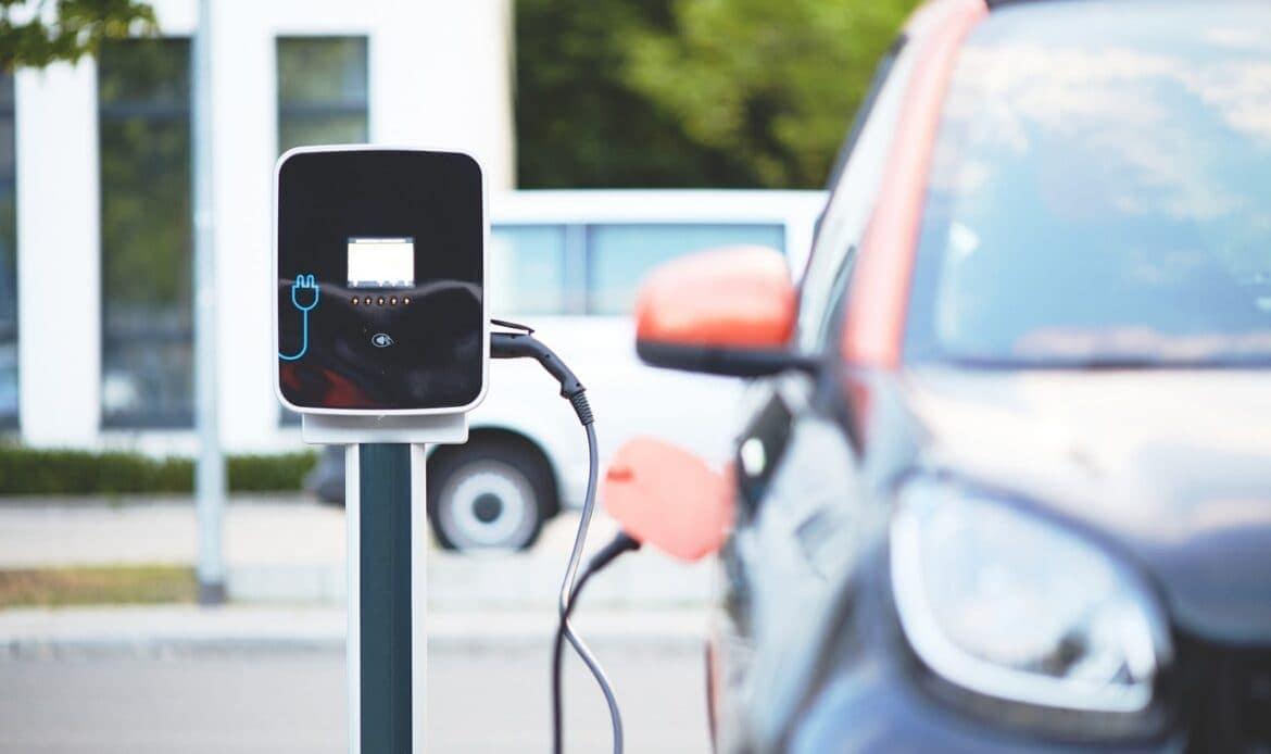 An EV charging
