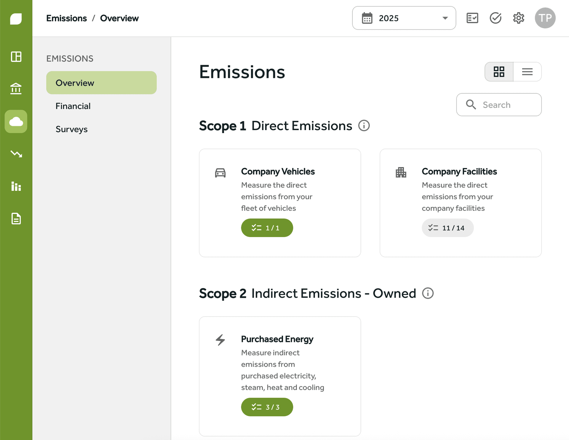 Measure carbon emissions with Gaia