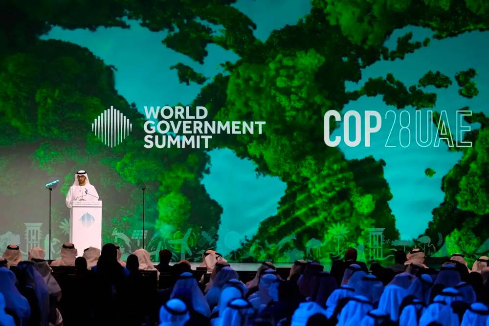 The COP28 stage