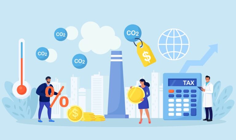 A concept graphic for carbon accounting