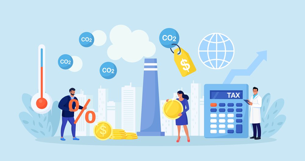 A concept graphic for carbon accounting
